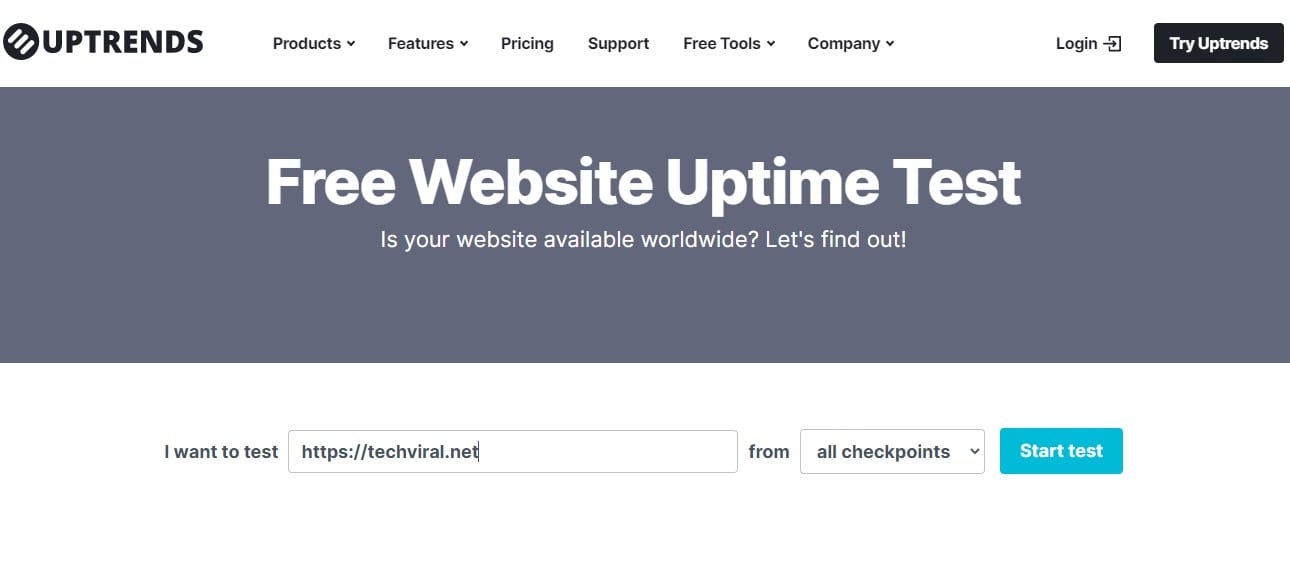 10 Best Online Services To Check If a Site is Down or Up - 39