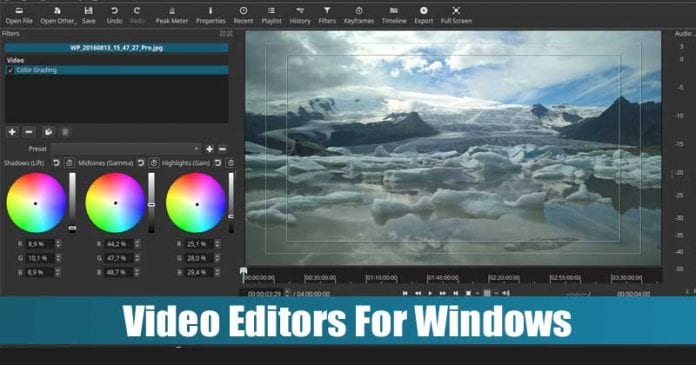 10 Best Free Video Editors For Windows 10 in 2022