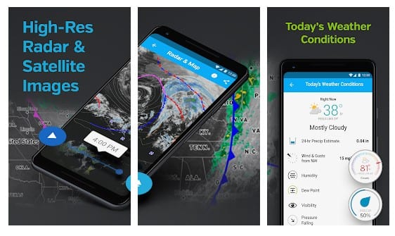 12 Best Dark Sky Alternatives For Android in 2023 - 46