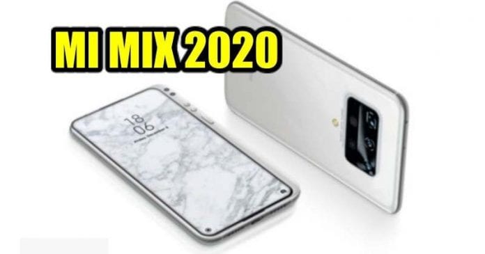 Xiaomi Mi Mix 2020 Images Leaked With A New Unique Design