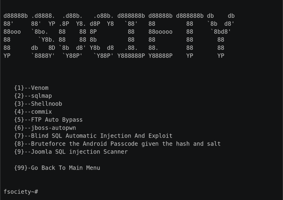 Fsociety Hacking Tools Pack   A Penetration Testing Framework - 88