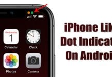 Get iPhone Like Dot Indicators on Android