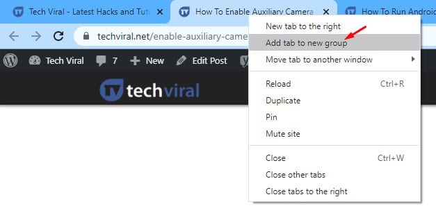 How to Use The New  Tab Group  Feature of Chrome Browser - 25