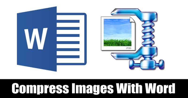 how to compress picture files i ms word 10