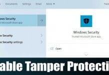 How To Enable Tamper Protection in Windows 10