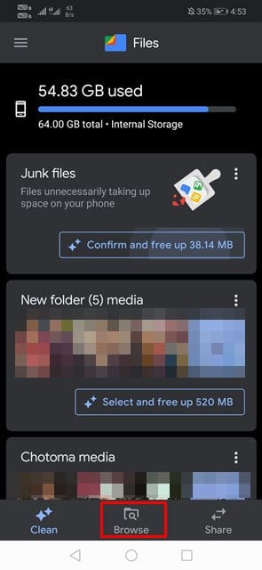 How to Use The  Safe Folder  on Files by Google Android App - 14