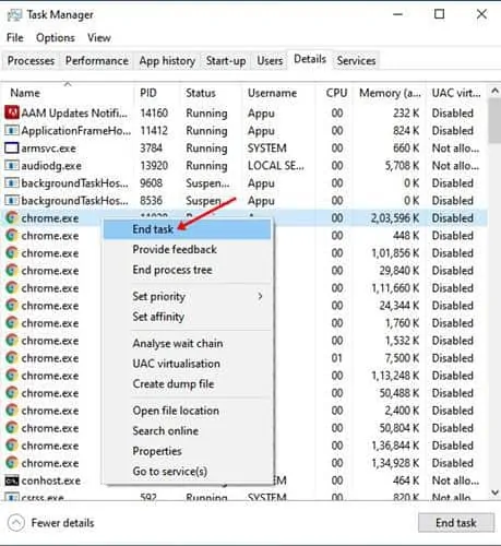 Using Task Manager (Advanced)