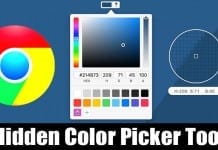 How to Use the Hidden Color Picker Tool of Chrome Browser
