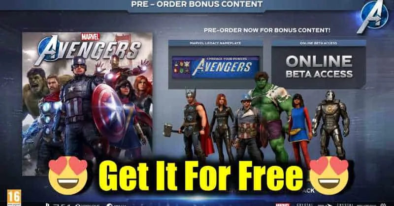 How to Play Free Avengers Game on PS4, Xbox and PC