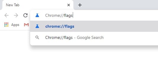 Head to the 'Chrome://flags'