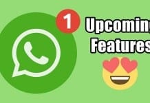 Upcoming Features of WhatsApp