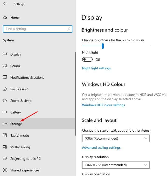 all settings windows 10