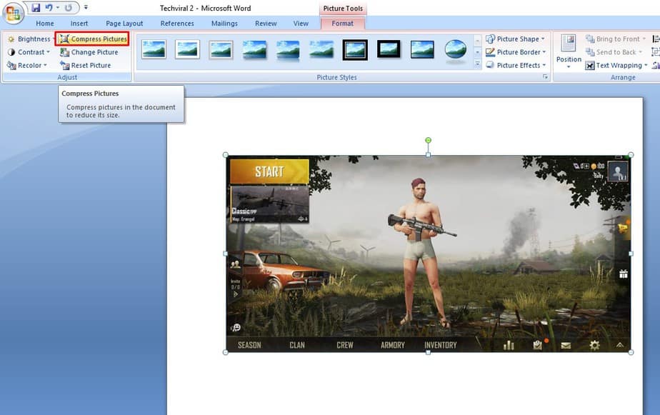 How to Compress Images With Microsoft Word Document - 82