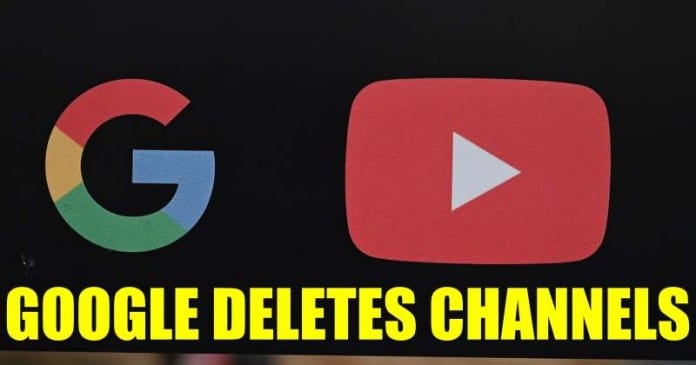 Google Deletes More Than 2500 Chinese YouTube Channels