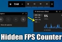 How to Enable the Hidden FPS Counter in Windows 11/10