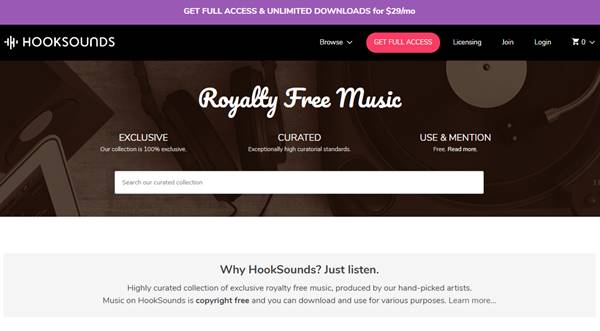 Sites to download non copyright music
