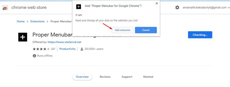 How To Add A Menu Bar In Google Chrome Browser