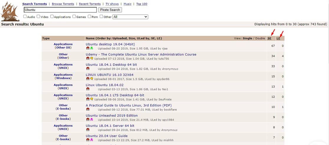 How to Download  torrent Files from ThePirateBay - 13