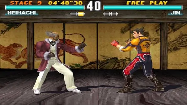 Στιγμιότυπο οθόνης του Tekken 3