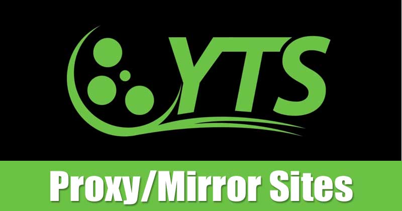 YTS Proxy Sites List 2021