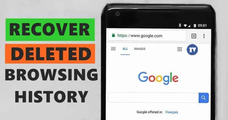 Recover Deleted Browsing History on Android