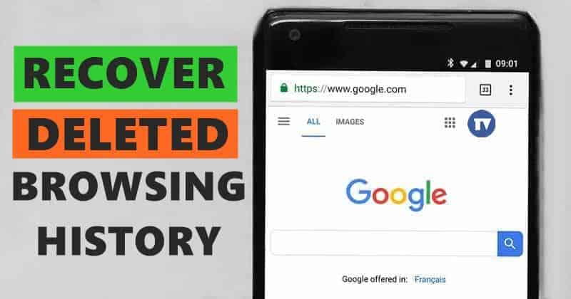 internet history recovery