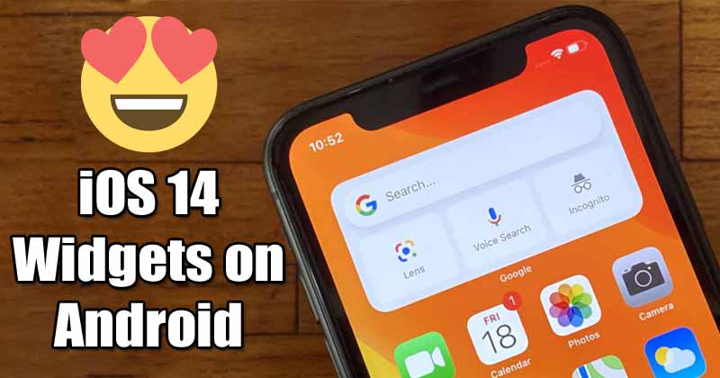 How to Get iOS 14 Like Google Widget on Android