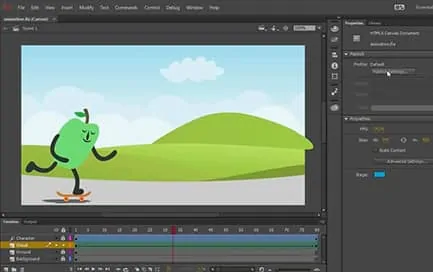 Adobe 2D Animation Software