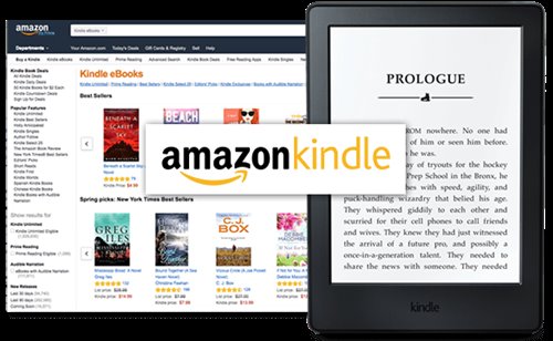 E-knihy Amazon Kindle