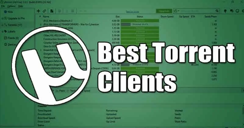 10 Best Torrent Clients For Windows 11 in 2022