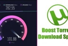Increase Torrent Download Speed