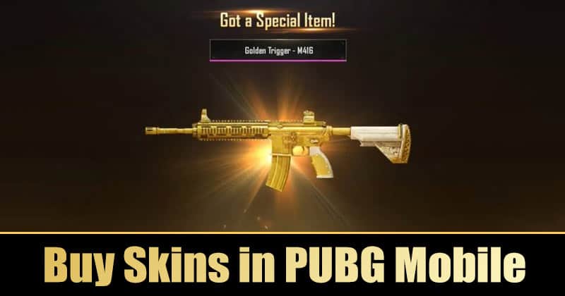 How to Buy Skins in PUBG Mobile
