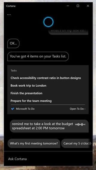 Download Microsoft Cortana App in Windows 10  Offline Installer  - 56