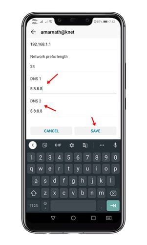 How to Add Custom DNS Server On Android in 2022 - 68