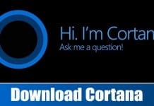 Download Microsoft Cortana App in Windows 10