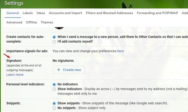 How to Add Email Signature in Gmail  Step by Step Guide  - 31