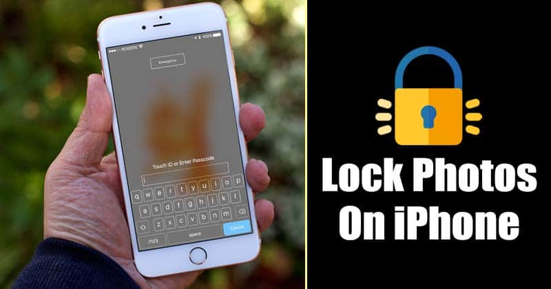 How to Password Protect Photos On iPhone Without any App