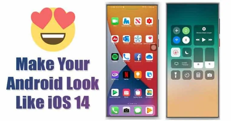 iOS 14 on Android