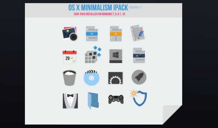 OS X Minimalism IPack