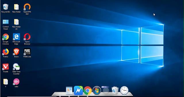 desktop dock for windows 10