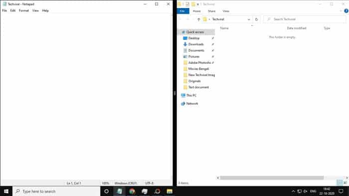 How to Split Screen in Windows 10 for Multi Tasking - 63