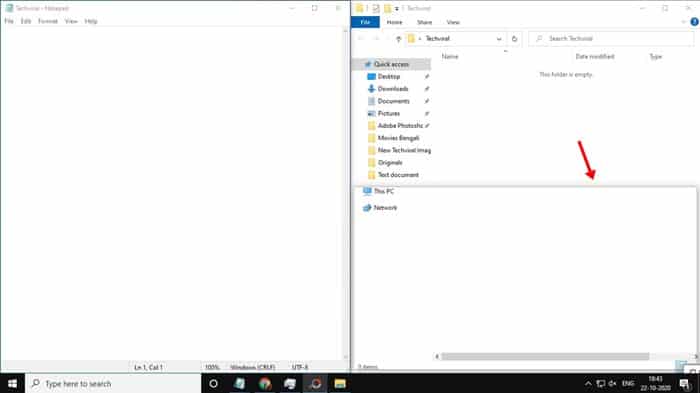 How to Split Screen in Windows 10 for Multi Tasking - 48