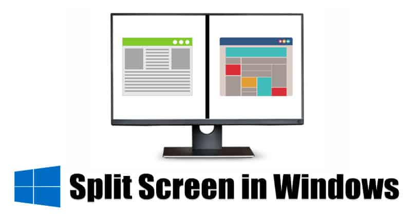 How to Split Screen in Windows 10 for Multi Tasking - 2