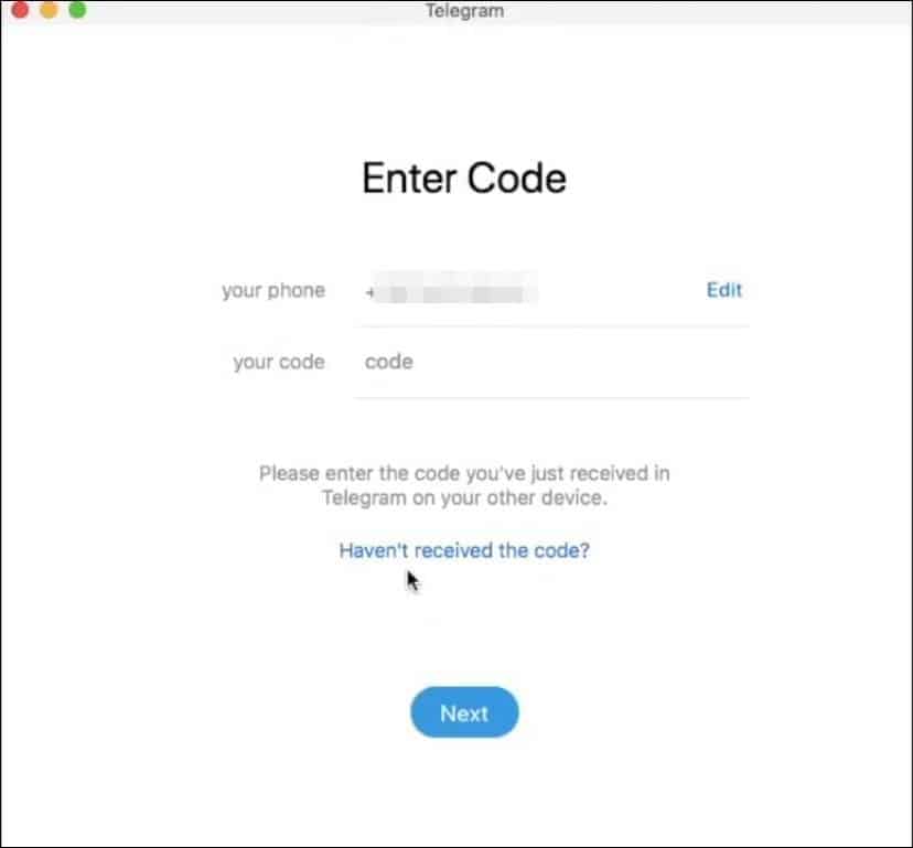 code on your phone
