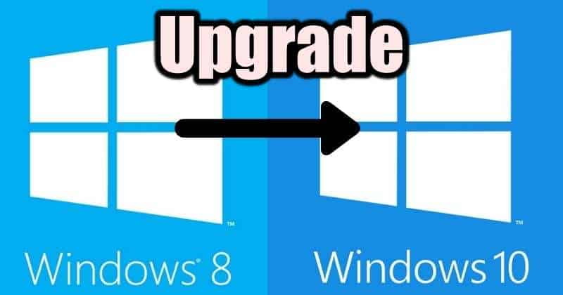 how to Upgrade Windows 8/8.1 to Windows 10