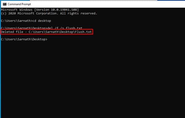 How to Delete Locked Files in Windows 10 via CMD  Command Prompt  - 60