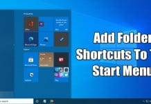 How to Add Folder Shortcuts to the Start Menu's Left Sidebar