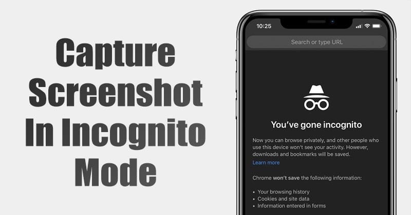 How to Capture Screenshots in Chrome Incognito Mode On Android