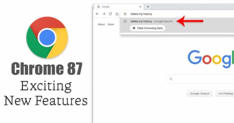 Google Chrome 87 Stable Version   Check Out The Awesome Features!