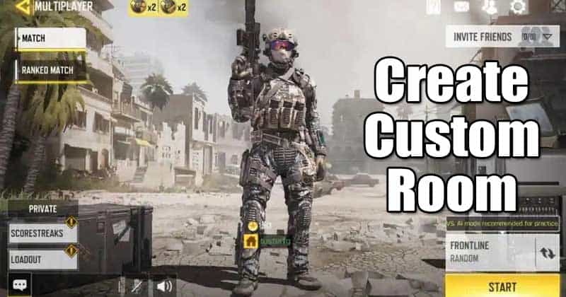 How to Create Custom Room in Call of Duty: Mobile